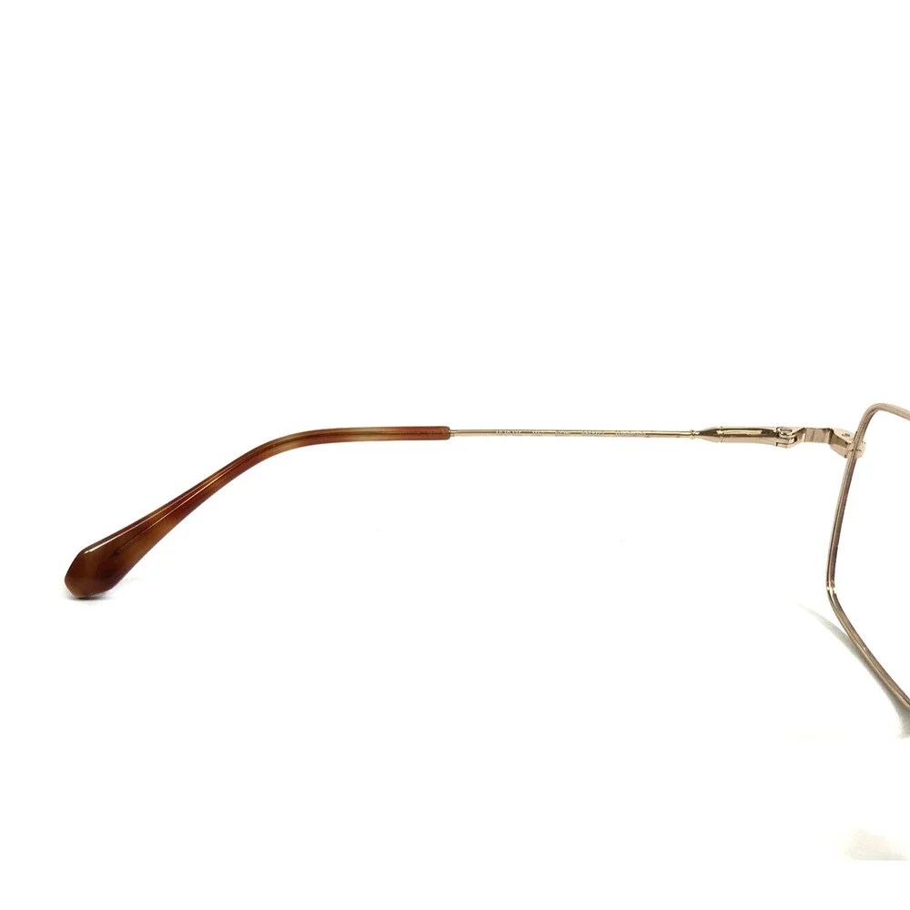 Gigi Studios Eyeglasses Frame ELIN 609/2 Tortoise Gold Square Wire Rim 48-19-135
